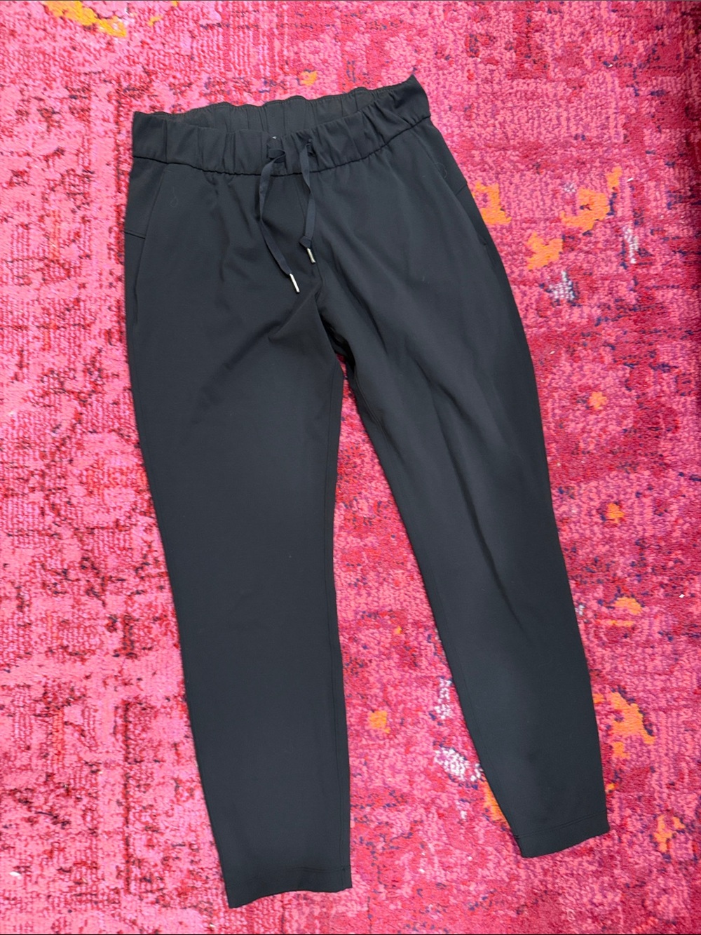 Lululemon Black Drawstring Jogger Pants